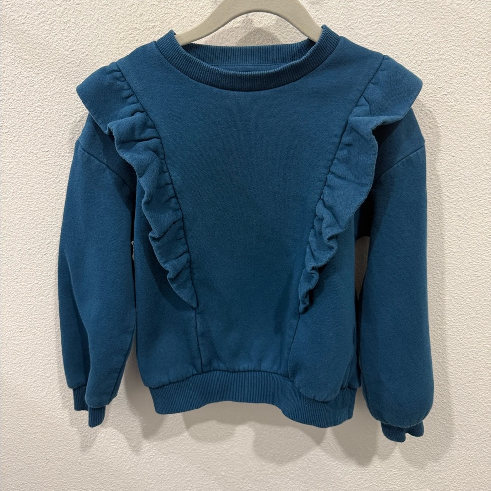 Tucker + Tate Kids' Ruffle Sweatshirt, Size 5